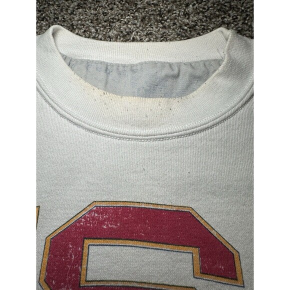 USC TROJANS RARE VINTAGE SWEATSHIRT L 1931 PCC CHAMPION GUS SHAVER - Picture 4 of 9